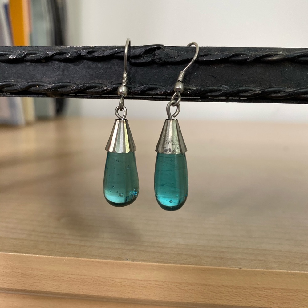 ⭐️ Turquoise Teardrop Earrings